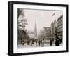 Tremont Street, Mall, Boston, Mass.-null-Framed Photo