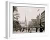 Tremont Street, Mall, Boston, Mass.-null-Framed Photo