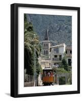 Tren De Soller Tramway, Soller, Mallorca (Majorca), Balearic Islands, Spain, Mediterranean-Christian Kober-Framed Photographic Print