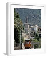 Tren De Soller Tramway, Soller, Mallorca (Majorca), Balearic Islands, Spain, Mediterranean-Christian Kober-Framed Photographic Print