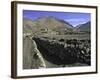 Trench in the Tibetan Himayalan Range-Michael Brown-Framed Photographic Print