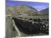 Trench in the Tibetan Himayalan Range-Michael Brown-Mounted Photographic Print