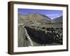 Trench in the Tibetan Himayalan Range-Michael Brown-Framed Photographic Print