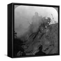 Trench Warfare, Bourlon Wood, France, World War I, 1914-1918-null-Framed Stretched Canvas