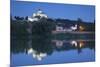 Trencin Castle at Dusk, Trencin, Trencin Region, Slovakia, Europe-Ian Trower-Mounted Photographic Print