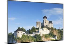 Trencin Castle, Trencin, Trencin Region, Slovakia, Europe-Ian Trower-Mounted Photographic Print