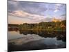 Trencin Castle, Vah River, Slovakia-Walter Bibikow-Mounted Photographic Print