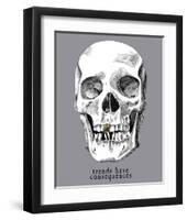 Trends Have Consequences-Urban Cricket-Framed Art Print