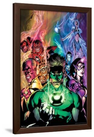 DC Comics The Green Lantern - Blackest Night' Poster - Trends