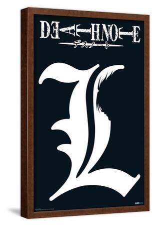 Death Note (2006) - L Symbol Prints - Trends International