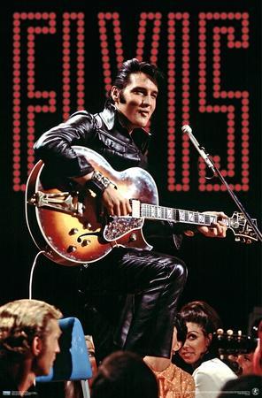 Elvis Presley - 68 Concert - Poster, 22x34