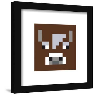 Gallery Pops Minecraft: Legends - Logo Badge Framed Art Print