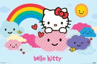  Trends International Hello Kitty Poster 2-Pack (11 x