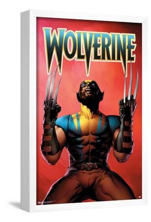 ウルヴァリン WOLVERINE ポスター MARVEL X-MEN ビンテージ 1990's X-men Wolverine Poster! 1993 Original 34x 22 Marvel