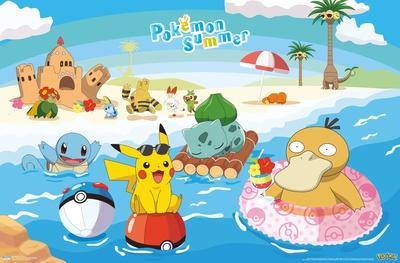  Trends International Pokemon - Pikachu, Eevee, And Its