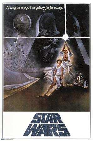 24X36 Star Wars: A New Hope - Original One Sheet