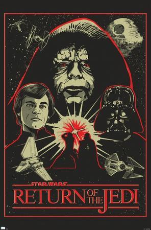 Poster Star Wars Sur Toile – Art Print #202 – Personnages Emblématiques