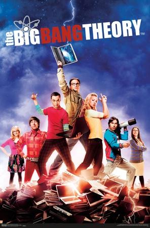 Adesivi The Big Bang Theory - Show TV, Sticker Serie, 100% Originali UK
