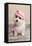 Trendy Cute Dog-lovleah-Framed Stretched Canvas