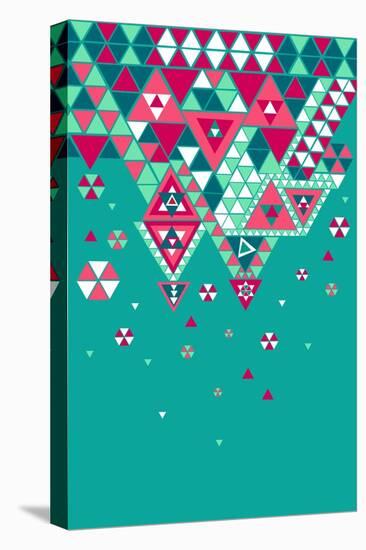 Trendy Geometric Elements-cienpies-Stretched Canvas