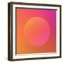 Trendy Gradient Background-Picture Store-Framed Photographic Print