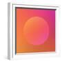 Trendy Gradient Background-Picture Store-Framed Photographic Print