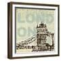 Trendy London-Melissa Pluch-Framed Art Print