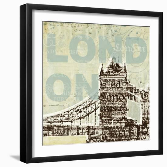 Trendy London-Melissa Pluch-Framed Art Print