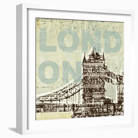 Trendy London-Melissa Pluch-Framed Art Print