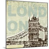 Trendy London-Melissa Pluch-Mounted Art Print