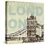Trendy London-Melissa Pluch-Stretched Canvas
