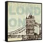 Trendy London-Melissa Pluch-Framed Stretched Canvas