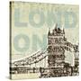Trendy London-Melissa Pluch-Stretched Canvas