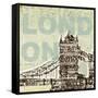 Trendy London-Melissa Pluch-Framed Stretched Canvas