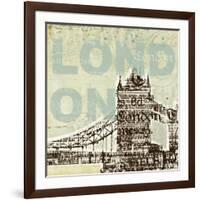 Trendy London-Melissa Pluch-Framed Art Print