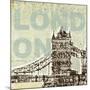 Trendy London-Melissa Pluch-Mounted Art Print