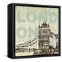 Trendy London-Melissa Pluch-Framed Stretched Canvas