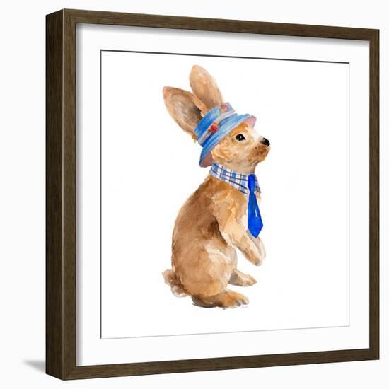 Trendy Meadow Buddy I (Tie)-Lanie Loreth-Framed Art Print