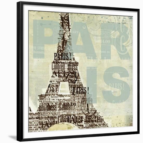 Trendy Paris-Melissa Pluch-Framed Premium Giclee Print