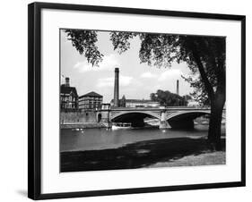 Trent Bridge, Nottingam-null-Framed Photographic Print