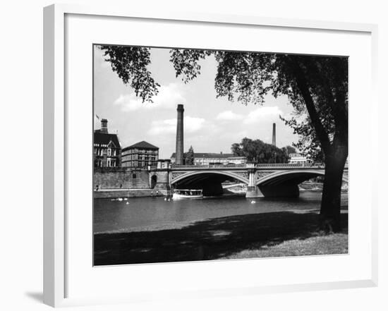 Trent Bridge, Nottingam-null-Framed Photographic Print