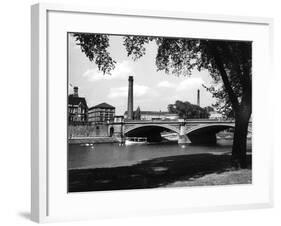 Trent Bridge, Nottingam-null-Framed Photographic Print