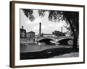 Trent Bridge, Nottingam-null-Framed Photographic Print