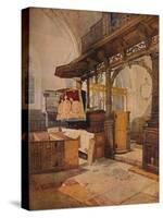 'Trentham Church', c1810-John Sell Cotman-Stretched Canvas