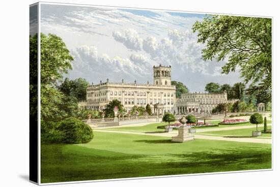 Trentham Hall, Staffordshire, Home of the Duke of Sutherland, C1880-AF Lydon-Stretched Canvas