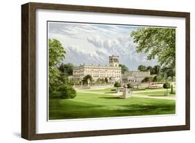 Trentham Hall, Staffordshire, Home of the Duke of Sutherland, C1880-AF Lydon-Framed Giclee Print