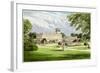 Trentham Hall, Staffordshire, Home of the Duke of Sutherland, C1880-AF Lydon-Framed Giclee Print