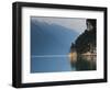 Trentino-Alto Adige, Lake District, Lake Garda, Riva Del Garda, Excelsior Hotel at La Punta, Italy-Walter Bibikow-Framed Photographic Print