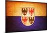 Trentino South Tyrol Flag-michal812-Mounted Art Print