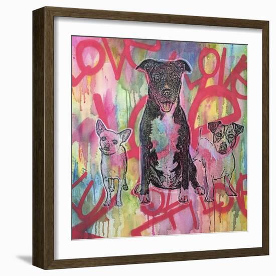 Tres Amigos-Dean Russo-Framed Giclee Print